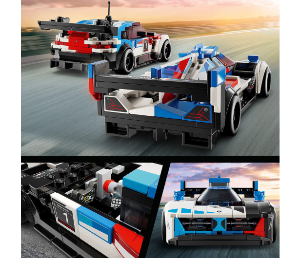 LEGO Speed Champions 76922 Samochody BMW M4 GT3 & BMW M Hybrid V8 - 1220618 - zdjęcie 12